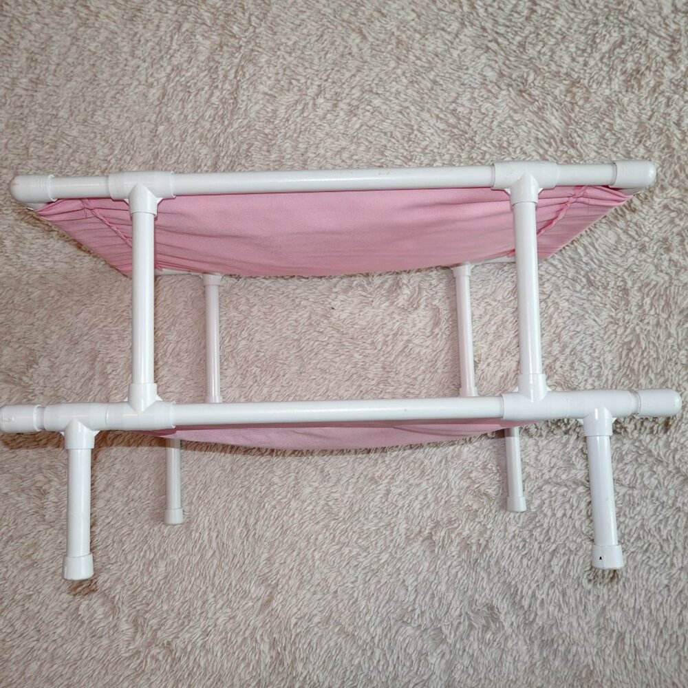 Pink Doll Bunk Bed, 19" length x 11.5" width x 12" height - Picture 4 of 5